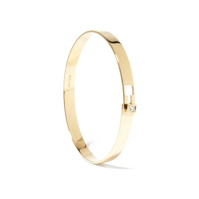 Bracelet dinh van Serrure en or jaune et diamant