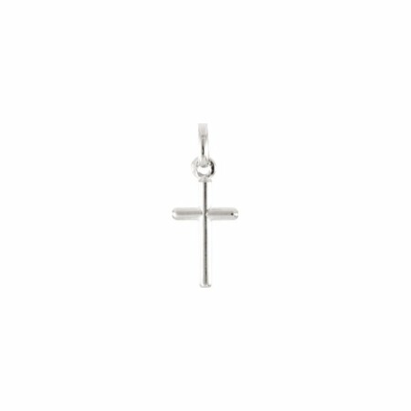 Pendentif religieux croix en argent