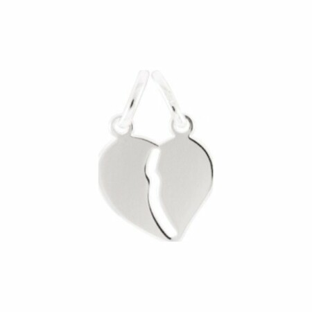 Pendentif coeur en argent