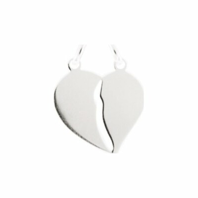 Pendentif coeur en argent