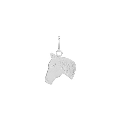 Pendentif en argent rhodié