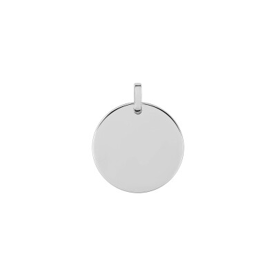 Pendentif en argent rhodié