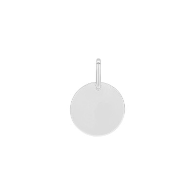 Pendentif en argent rhodié