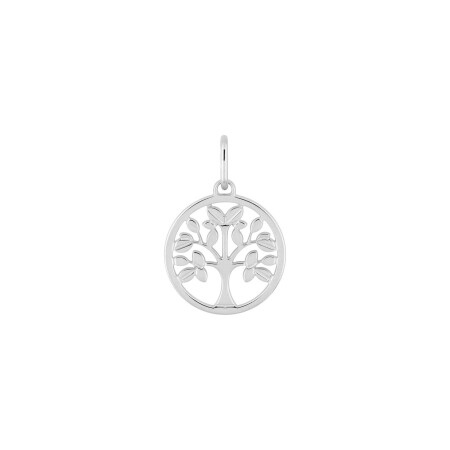 Pendentif arbre de vie en argent rhodié