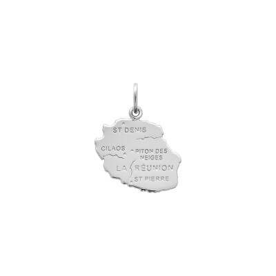 Pendentif en argent rhodié