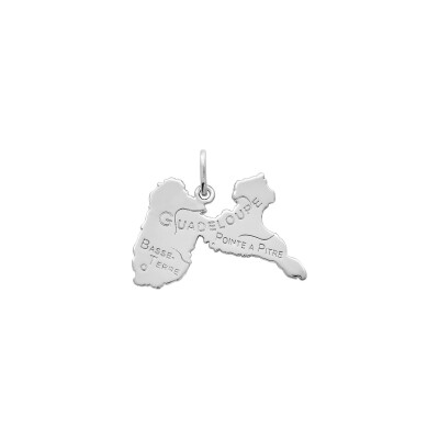 Pendentif en argent rhodié