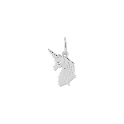 Pendentif en argent rhodié