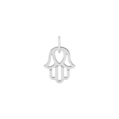 Pendentif en argent rhodié