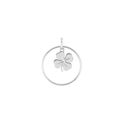 Pendentif en argent rhodié