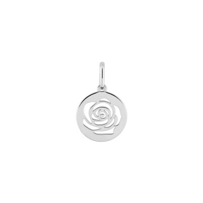 Pendentif en argent rhodié