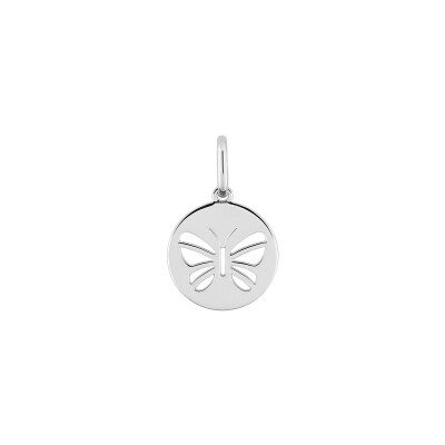 Pendentif en argent rhodié