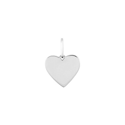 Pendentif en argent rhodié