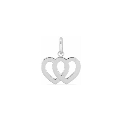 Pendentif en argent rhodié
