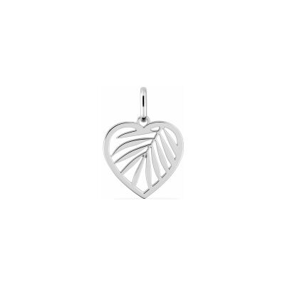 Pendentif en argent rhodié