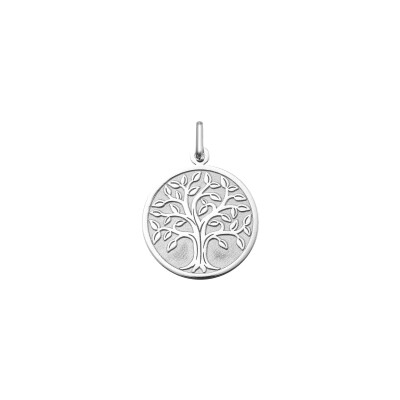 Pendentif arbre de vie en argent rhodié