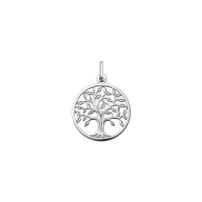 Pendentif arbre de vie en argent rhodié