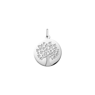 Pendentif arbre de vie en argent rhodié