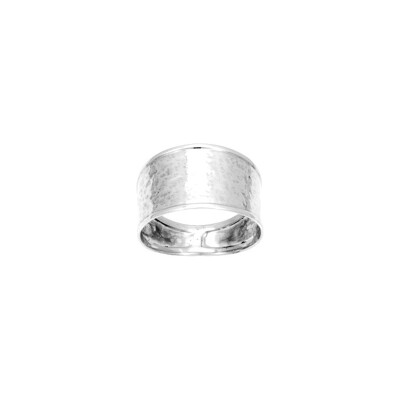 Bague en argent rhodié