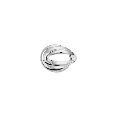 Alliance 3 anneau en argent rhodié
