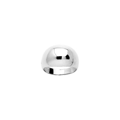 Bague en argent rhodié