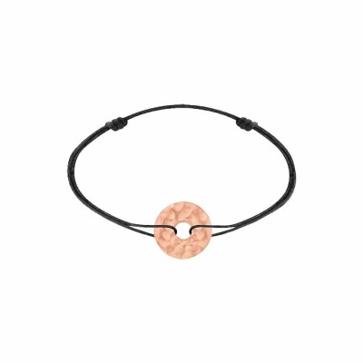 Bracelet sur cordon dinh van Pi Chinois en or rose