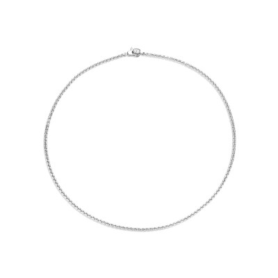 Collier Ti Sento en argent plaqué platine