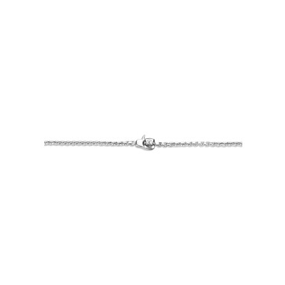 Collier Ti Sento en argent plaqué platine