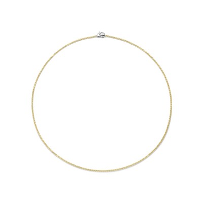Collier Ti Sento en argent doré