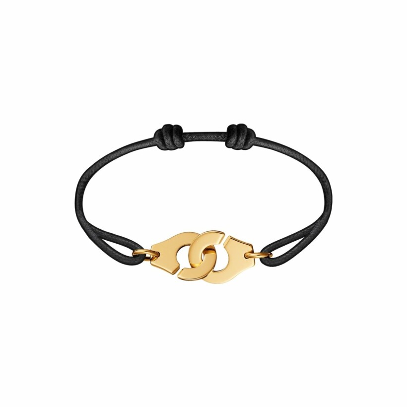 Bracelet sur cordon Menottes dinh van R15 en or jaune