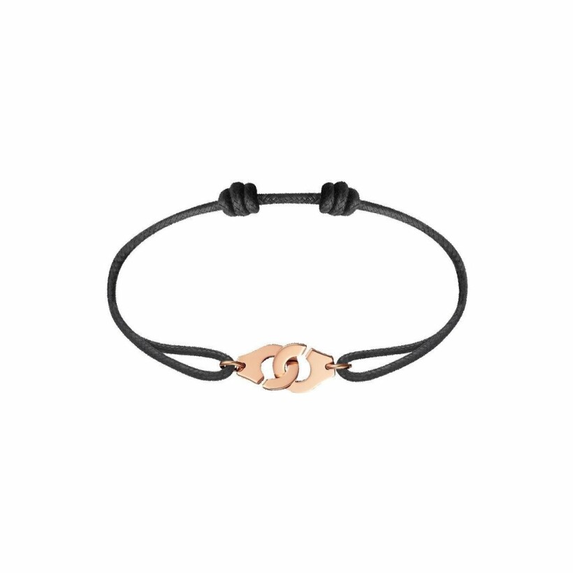 Menottes dinh van R10 cord bracelet, rose gold