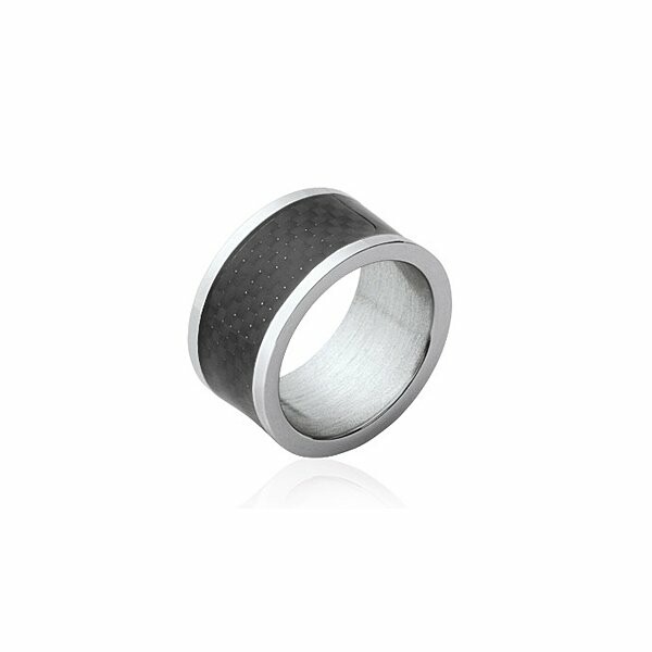 Bague en acier et fibre de carbone