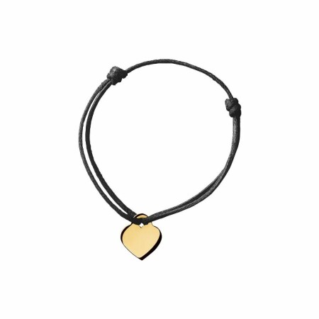 Bracelet sur cordon Coeur dinh van en Or jaune