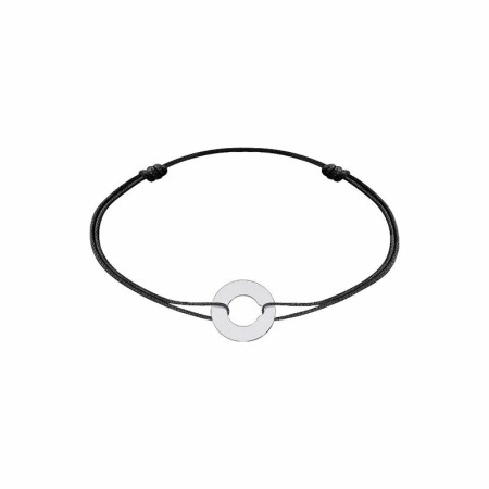 Bracelet sur cordon dinh van Cible en or blanc