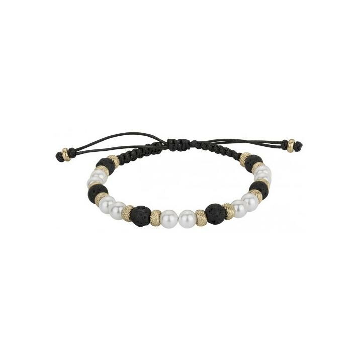 Bracelet Phebus en acier et perles