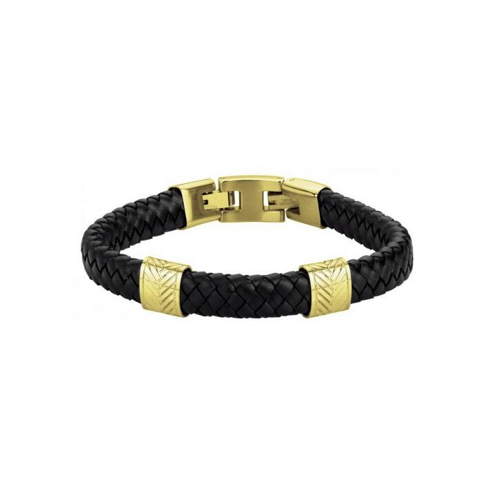 Bracelet Phebus en acier et cuir