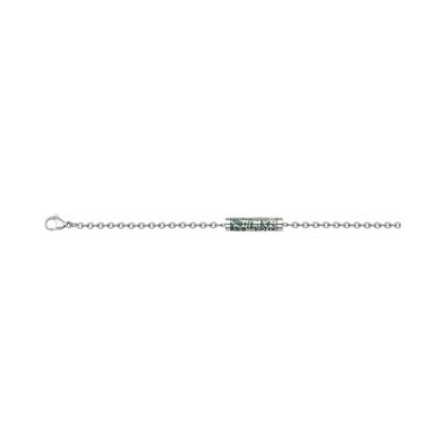 Bracelet Phebus en acier laqué Vert