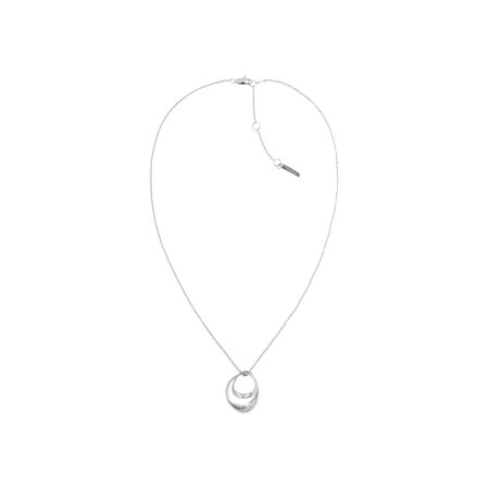 Collier Calvin Klein Sculptural en acier