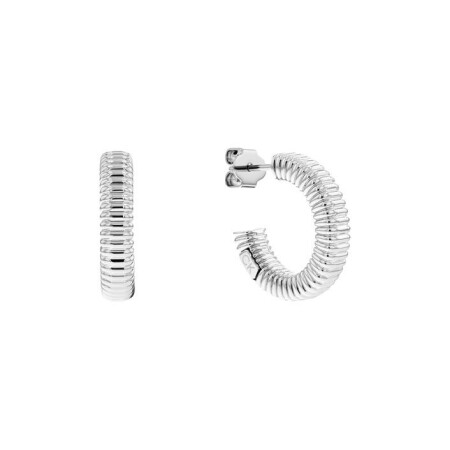 Boucles d'oreilles Calvin Klein Contemporary en acier