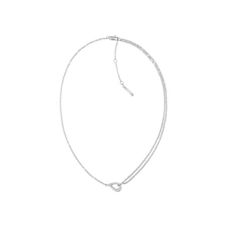 Collier Calvin Klein Sculptural en acier