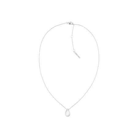 Collier Calvin Klein Sculptural en acier