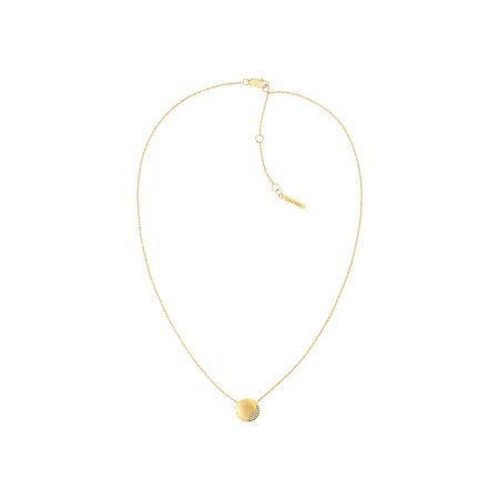 Collier Calvin Klein Timeless en métal doré et cristaux