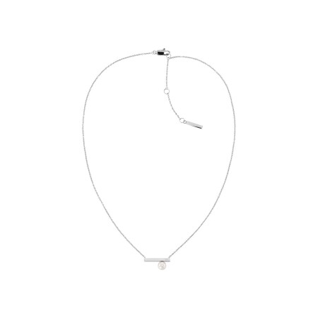 Collier Calvin Klein Timeless en acier et perle