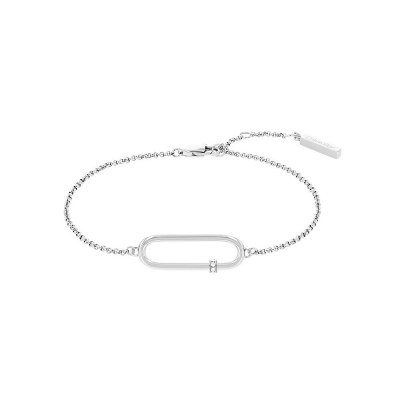 Bracelet Calvin Klein Contemporary en acier et cristaux
