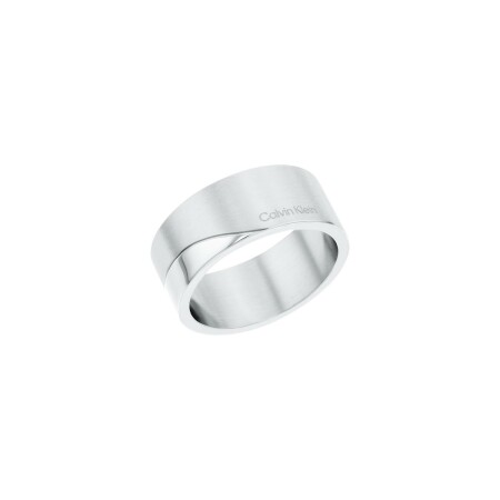 Bague Calvin Klein Timeless en acier, taille 52