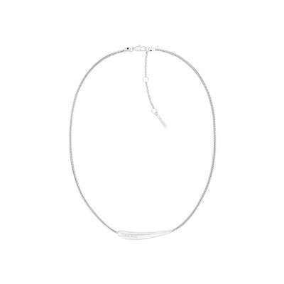 Collier Calvin Klein Sculptural en acier