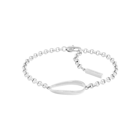 Bracelet Calvin Klein Sculptural Playful Organic Shapes en acier