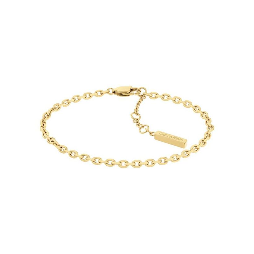 Bracelet Calvin Klein Défiant Gift Set en métal doré
