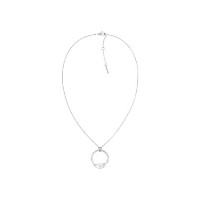 Collier Calvin Klein Sculptural en acier