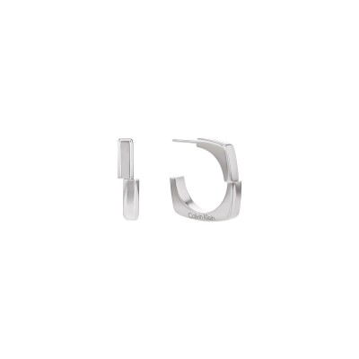 Boucles d'oreilles Calvin Klein Defiant en acier