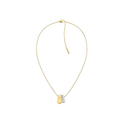 Collier Calvin Klein Timeless en acier et métal doré